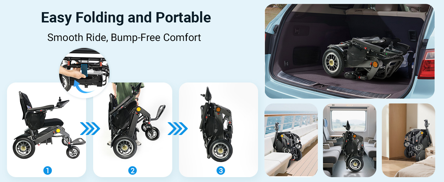 Heavy Duty Electric Wheelchairs for Adults