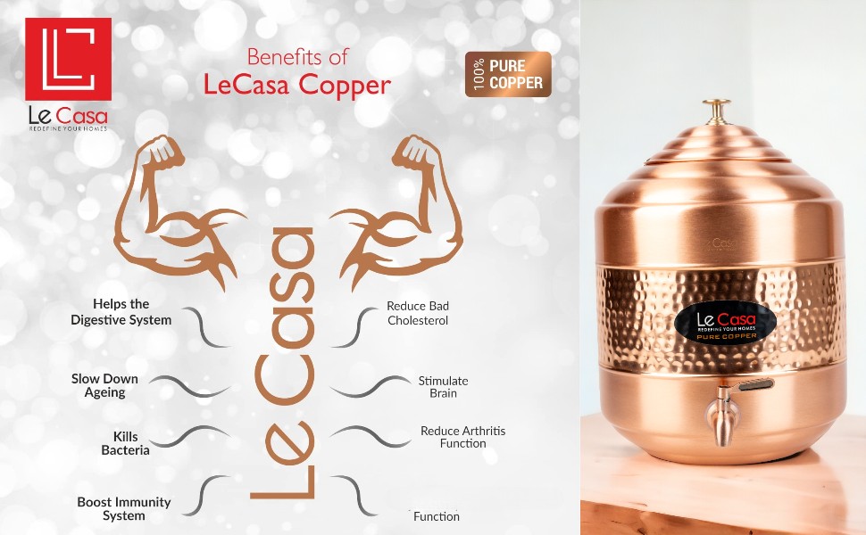 Benefits Of LeCasa Copper Products