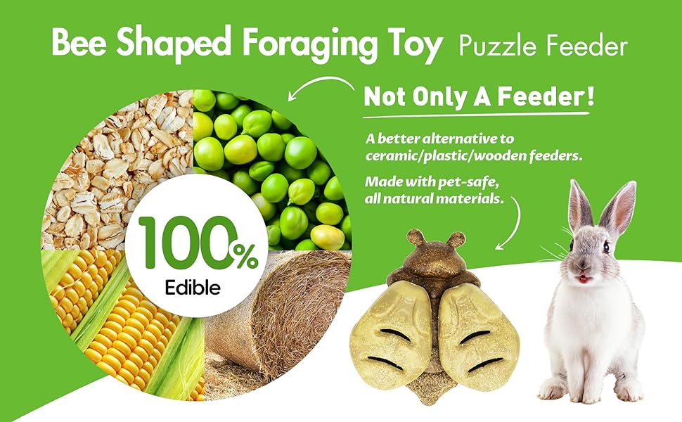 Foraging toy puzzle feeder