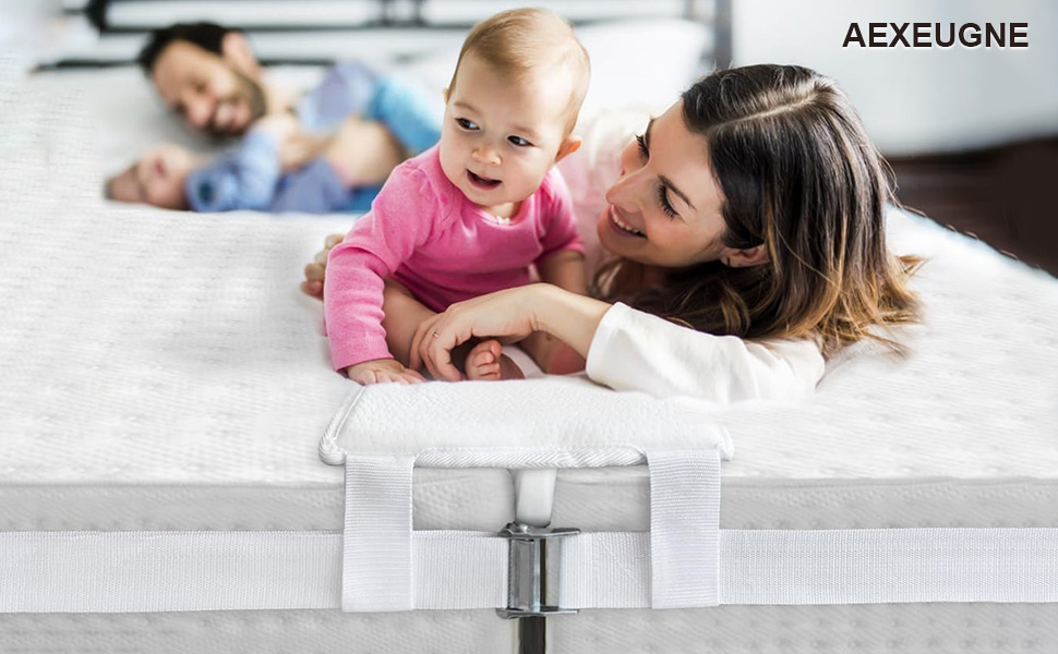 Aexeugne Bed Bridge, Convert Twin Beds into a King Size Bed