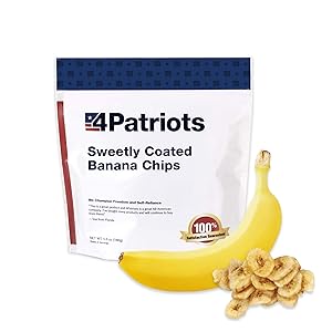 Banana chips snack pouch bag
