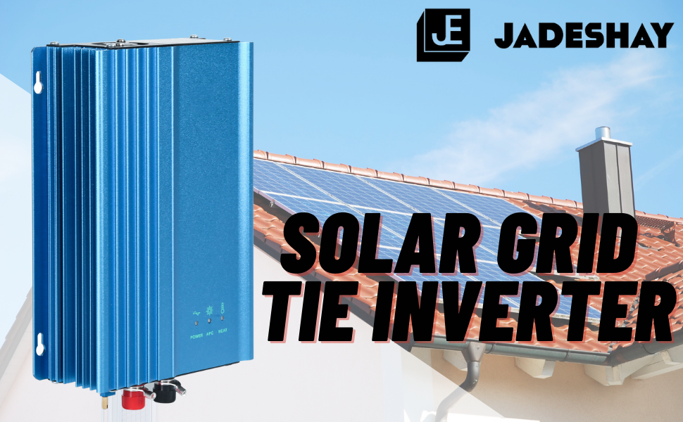 Inverter Solare 500W Grid Tie MPPT - Da 26V-42V A 230V, Onda Sinusoidale Pura Per Pannelli E Batterie