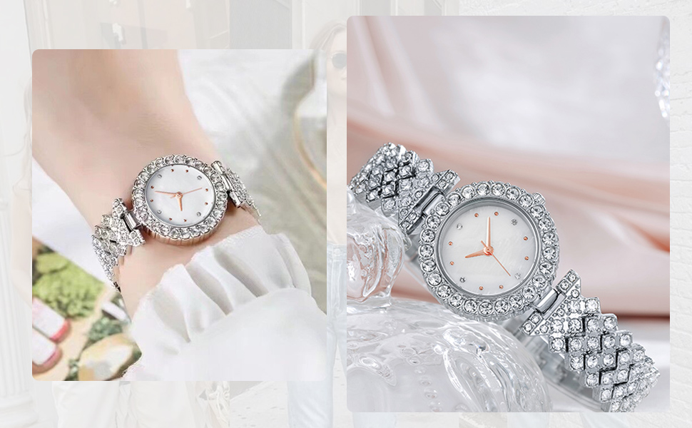 silver watch for women