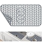 GUUKIN Sink Protectors for Kitchen Sink 19x13 & 24x12.5 & 13x11 & 26x14 & 28x14 & 29x15, Large Si...