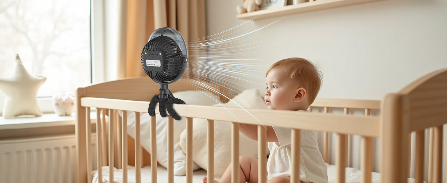 crib fan baby stroller fan portable stroller fan protable stroller fan travel fan baby fan for bed