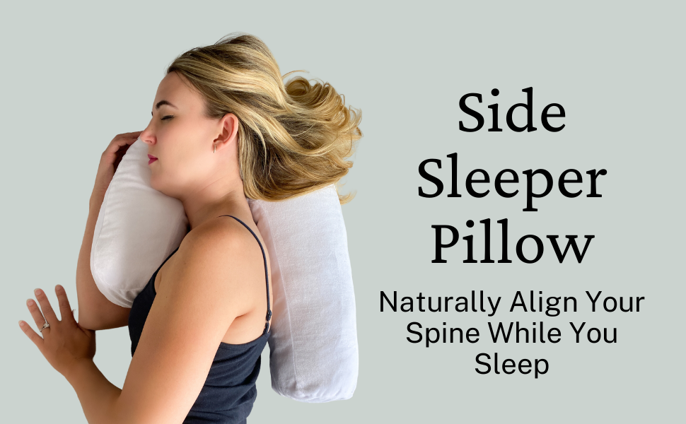 Amazon.com: Side Sleeper Pillow, U Shaped Pillow for Side Sleepers - Spine Alignment Pillow For Side Sleepers