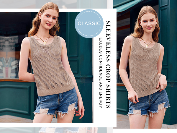 トップス TWILL SUMMER WOOL SLEEVELESS JACKET SweatyRocks Women's Elegant Sleeveless Blazer Jacket Vest