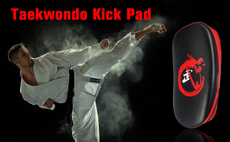 Taekwondo Kick Pad, Feizeo Curved Kickboxen Training Pads Karate