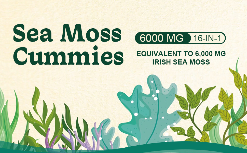 Sea Moss Gummies
