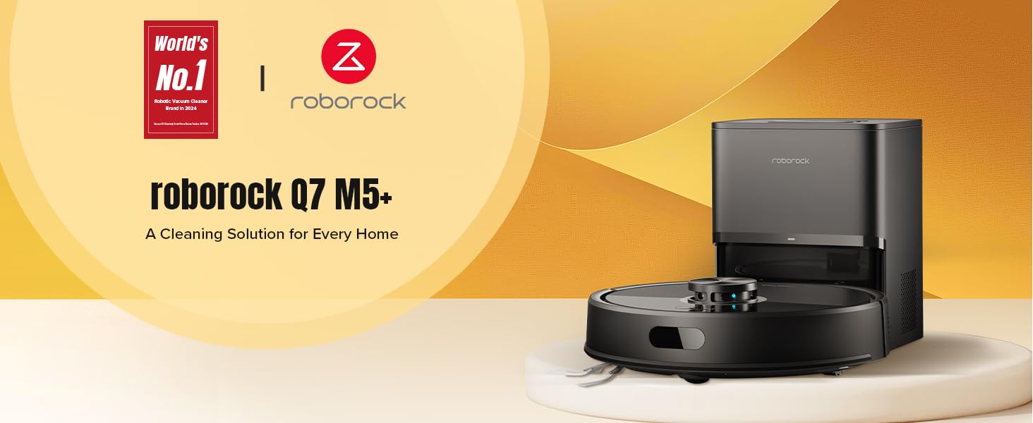 roborock Q7 M5+ robot vacuum self emptying