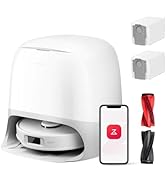 roborock Qrevo Curv S5X-Set Saugroboter mit Wischfunktion Absaugstation, Dual Anti-Tangle-System,...