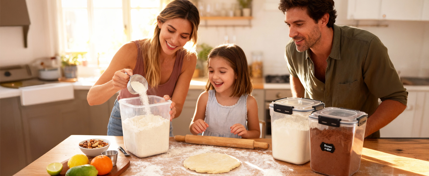 cereal containers storage