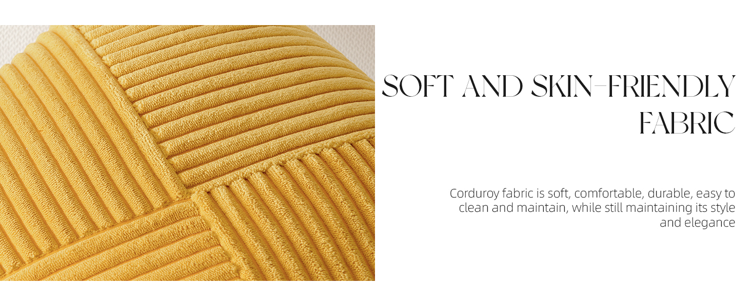 Topfinel Cushion Covers 18x18, Corduroy Patchwork Pinwheel Design for