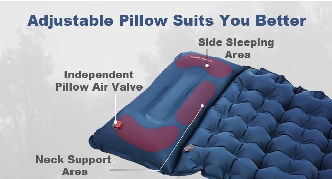 backpacking pad mattress for camping air mattress camping sleeping mat camping pad self inflating