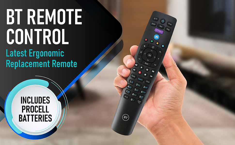 Everyday Remotes BT Remote Control for TV Box BT Remote Control