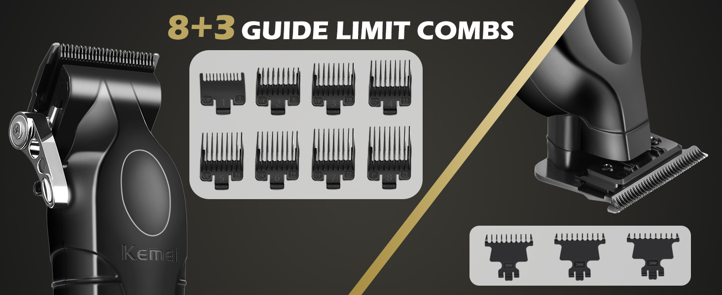 8+3 Guide Limit Combs