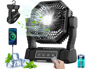 Amazon.com: Battery Operated Fan, 20000mAh Rechargeable