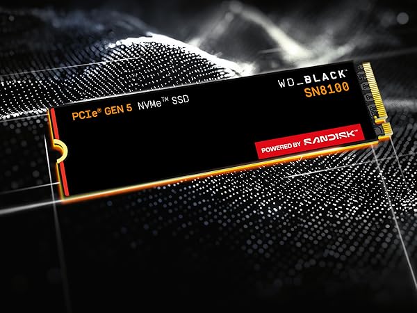 Amazon.com: WD_BLACK 4TB SN8100 NVMe SSD Internal Solid State