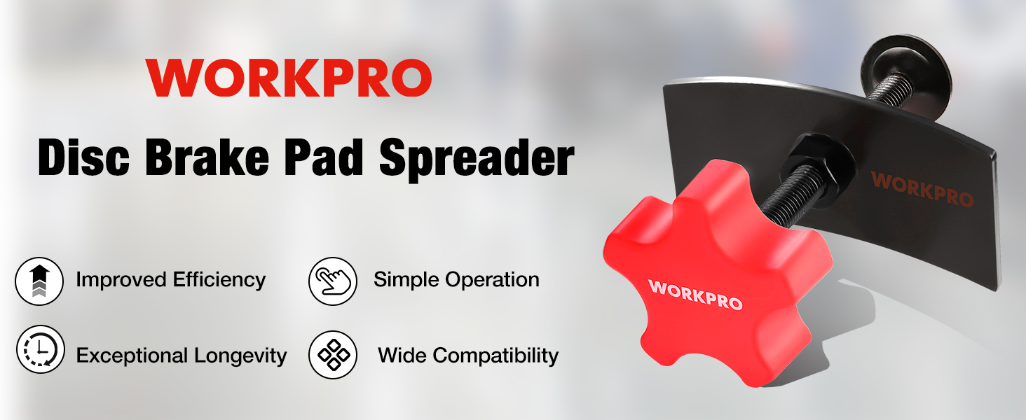WORKPRO Disc Brake Pad Spreader