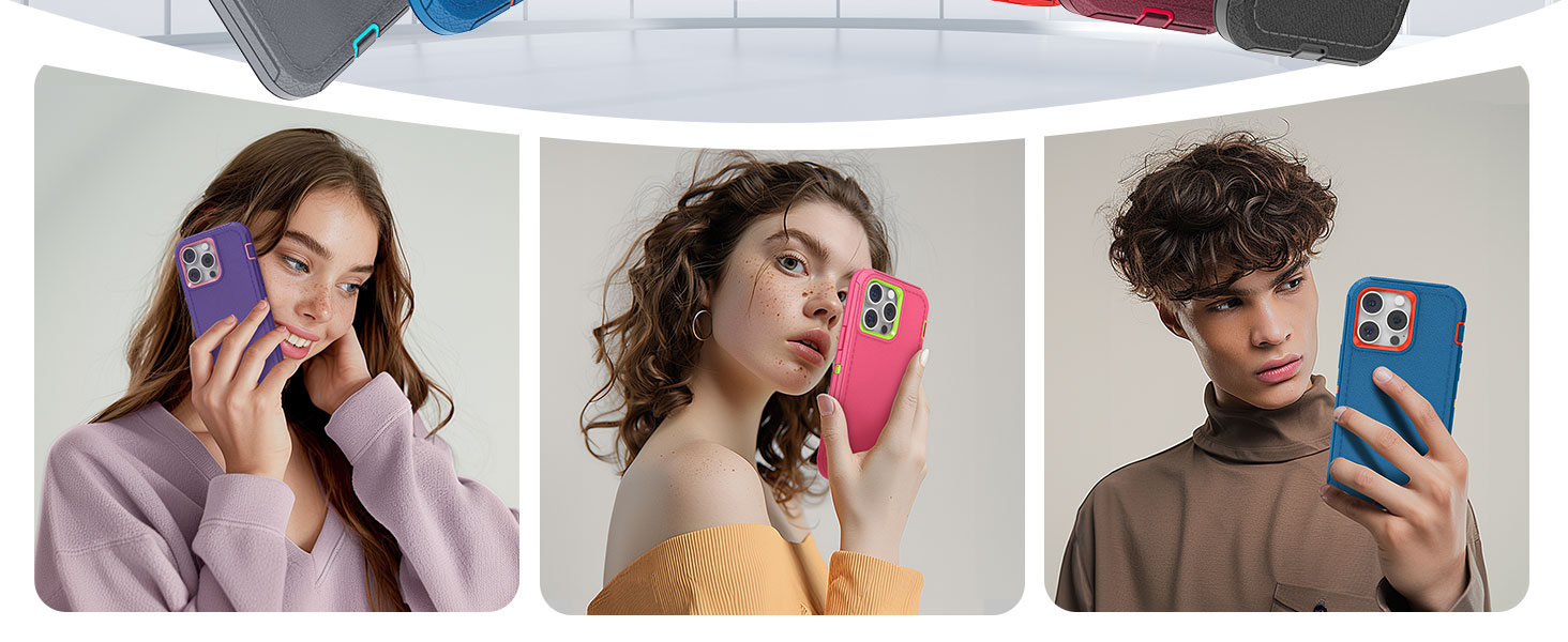 CAFEWICH Case for iPhone 14 Pro Max Case, High Impact Tough