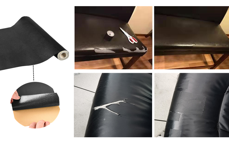 Leather Repair Tape, SelfAdhesive Leather Repair Patch for Sofas, Car