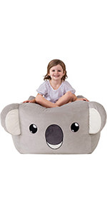 stuffed animal bean bag