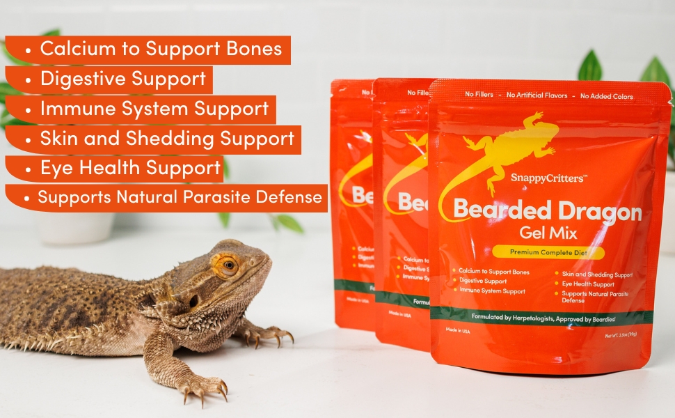 Bearded Dragon Food Premium Benefits