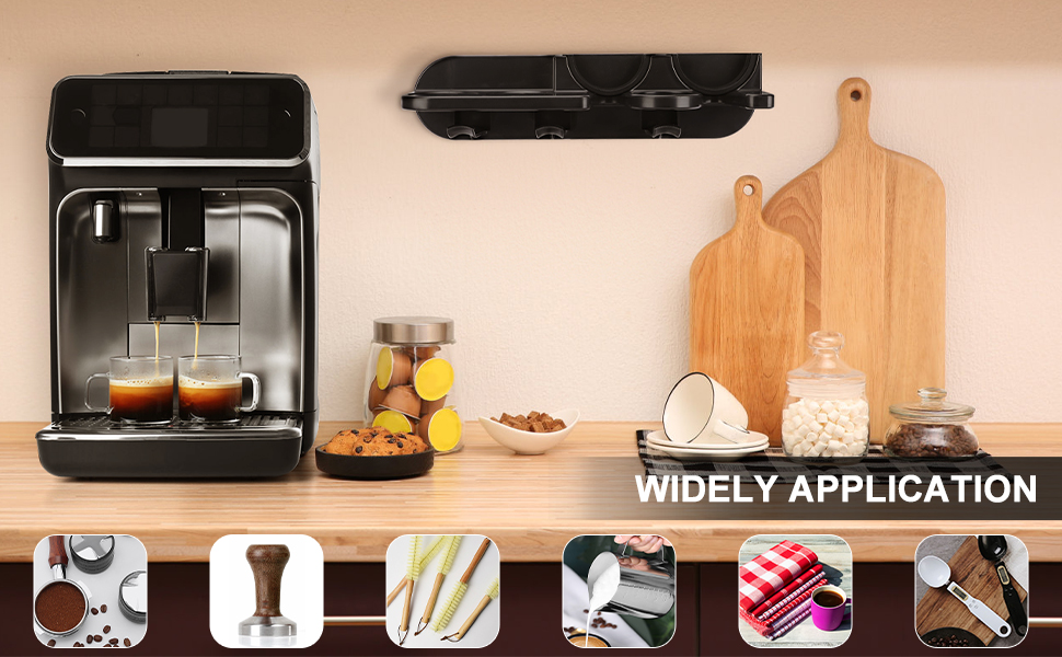 Espresso Tamper Holder Station Laelr Wall Mounted Coffee