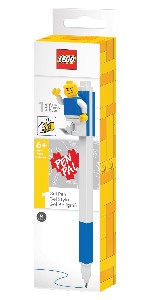 LEGO Minifigure Gel Pen Blue 52600