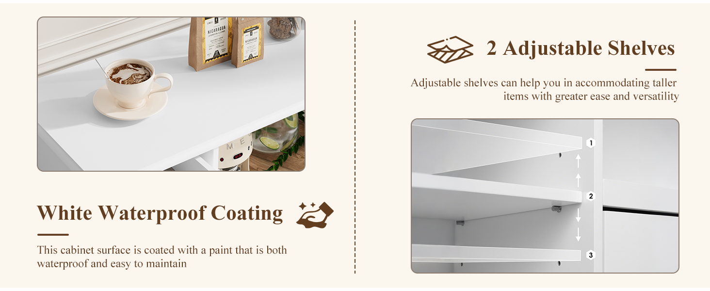 microwave storage cabinet