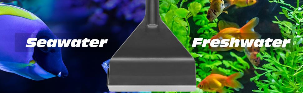 suitable for freshwater and saltwater