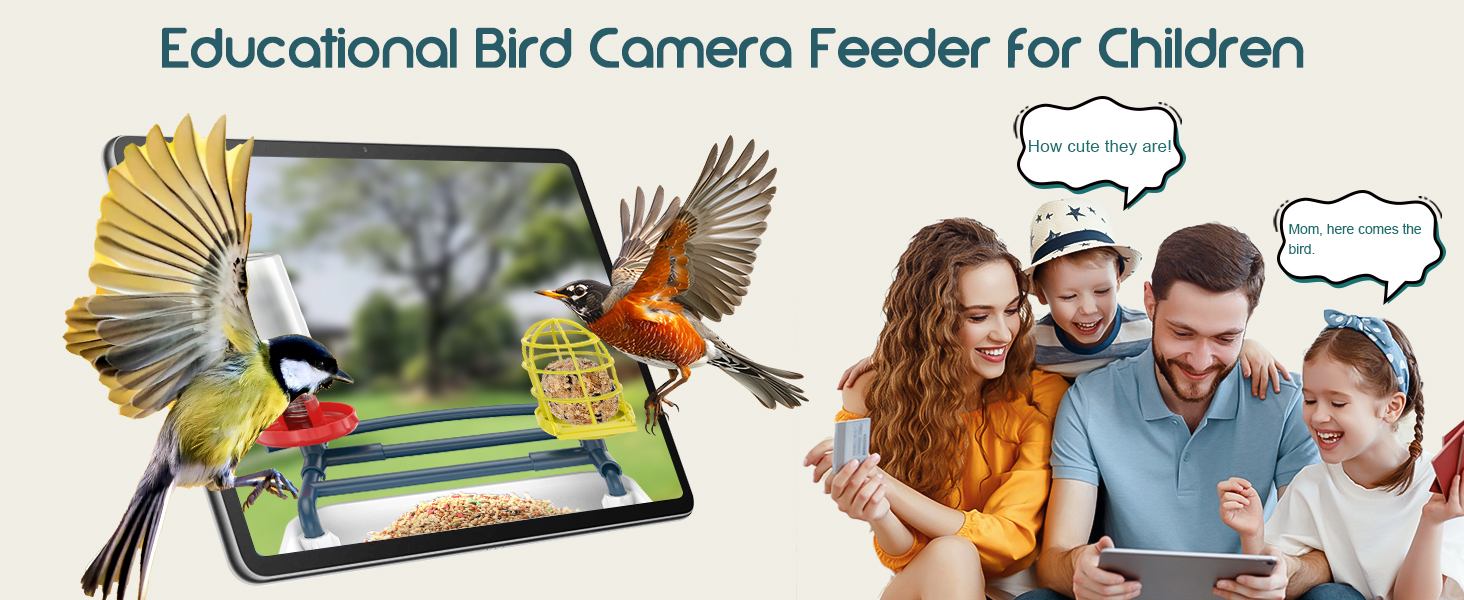 bird feeder with camera ai outdoor