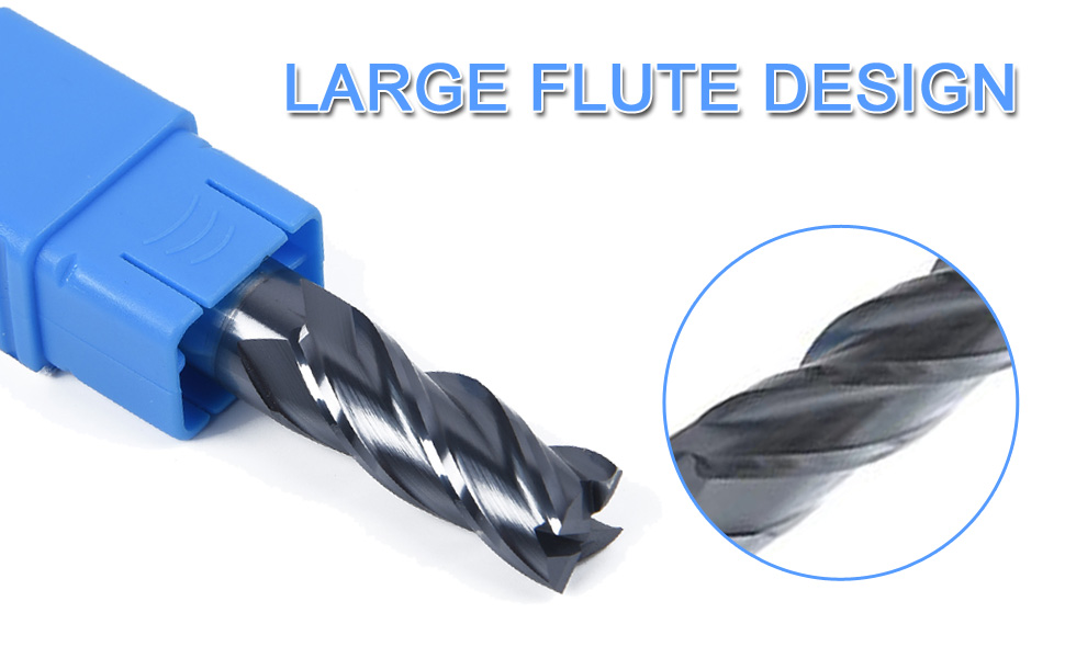 Carbide Square Nose End Mills 4 Flute 45° Micro Tungsten Steel Grain Carbide End Mill Cutter