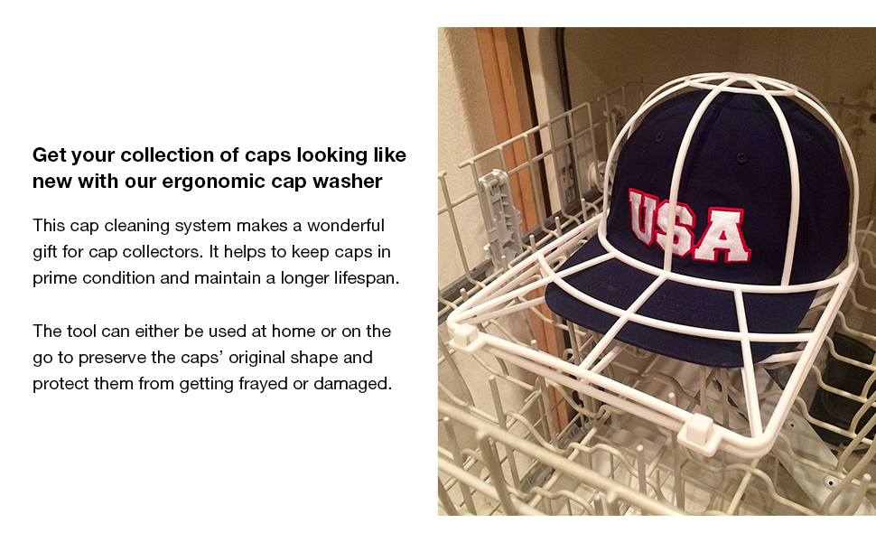 head2toes Baseball Cap Washer Hat Cleaner & Ball Cap