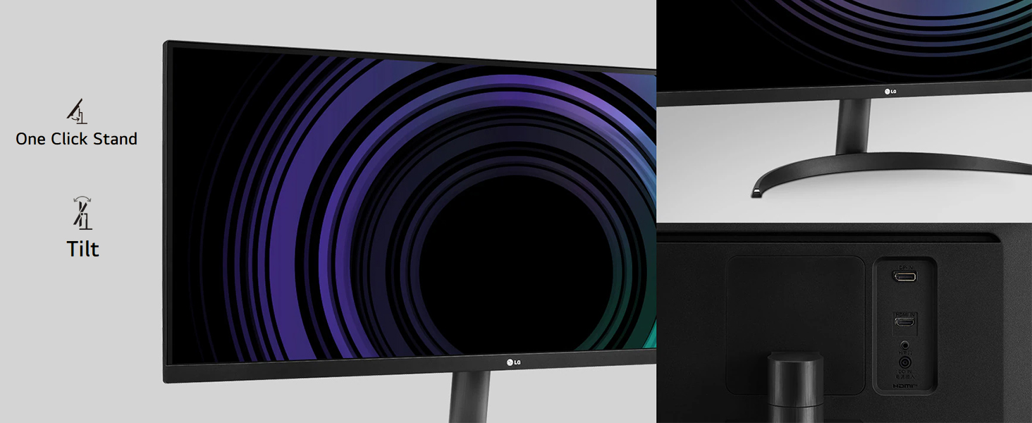 LG 34 (86.36cm) 21:9 UltraWide Full HD IPS monitor with AMD FreeSync