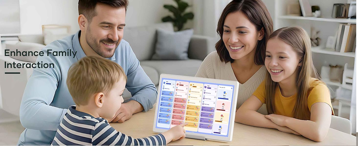 Amazon.com: Cozyla Mate Digital Calendar+ 2: 15.6 Inch Wall Touch ...