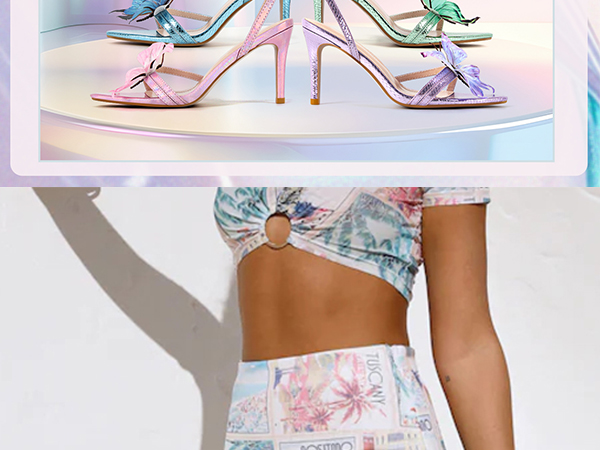 Blue Butterfly ミスコンヒール L Amazon.com | MissHeel Blue Butterfly Heels for Women