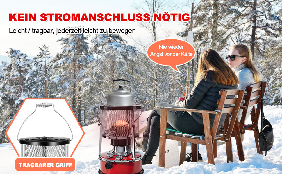 4.5 L kerosene heater, 2600W high power Kerosene Stove Heater，360