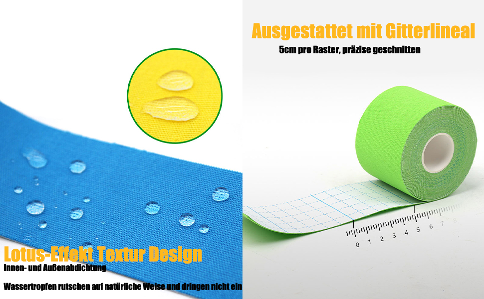6 Rollen Kinesiologie Tape