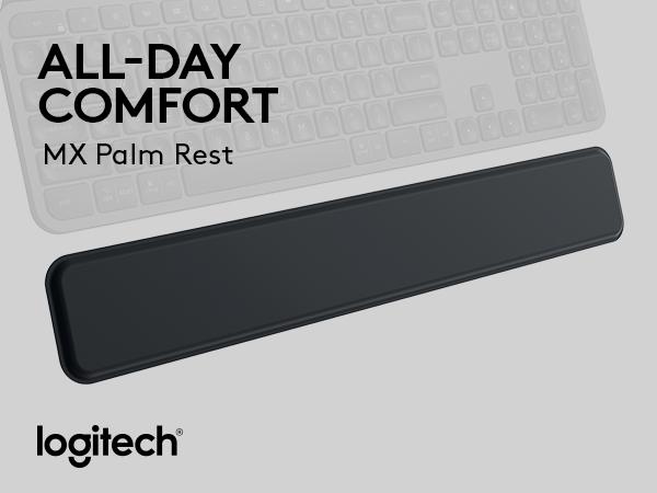 Amazon.com: Logitech MX Palm Rest for MX Keys, Premium, No
