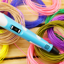 24 Colors 3D Pen Filament. Includes 20 Vibe Colors and 4 Glow in Dark Colors. 10 Feet, 1.75mm Each. PLA Kids Safe Refill 8 3D pen with compatible filament