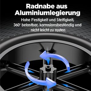 Radnabe aus Aluminiumlegierung