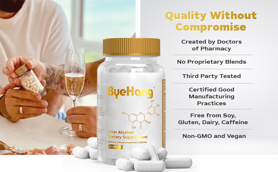 No proprietary blends, certified GMP, created by doctors of pharmacy, free from soy, gluten, dairy