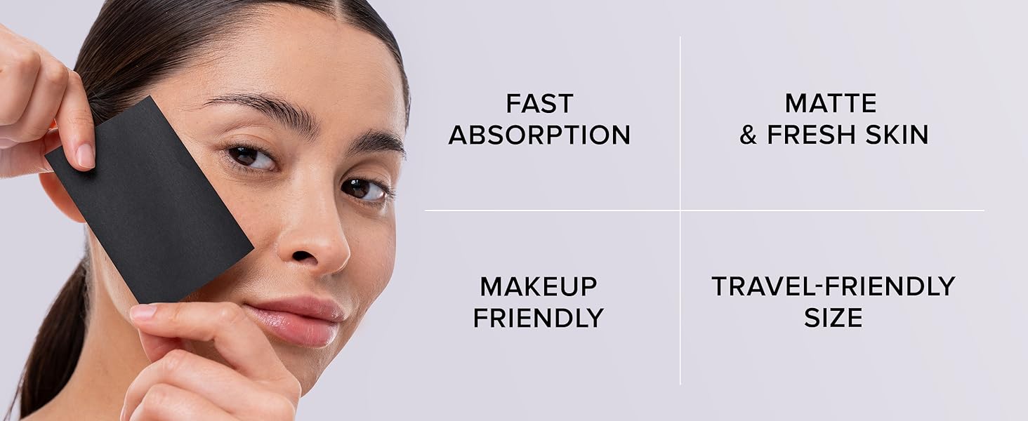 fast absorption, matte & fresh skin, makeup friendly