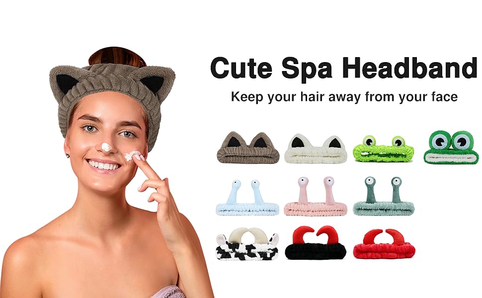 Aiphamy Facial Spa Headband Cosmetic Makeup Headband
