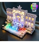 Brickshining LED Lighting Compatible with Lego Trevi Fountain 21062, Light Kit Compatible with Le...