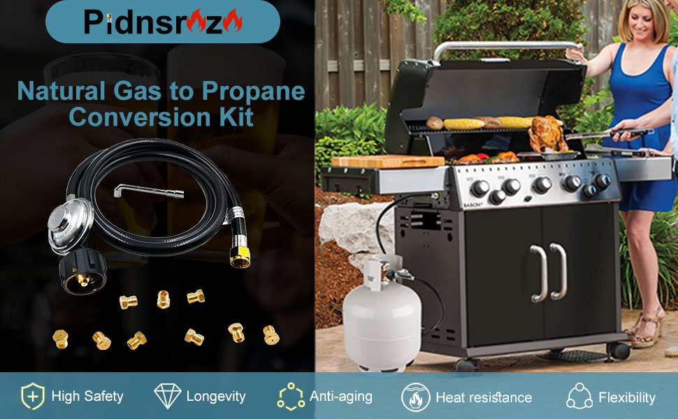 Pidnsrozo Natural Gas to Propane Conversion Kit for er