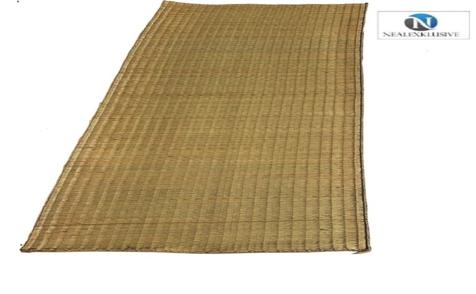 NEALEXKLUSIVE® Very Big Natural Real Kusha Aasan or Meditation Mat For