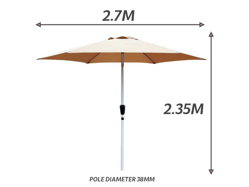 GlamHaus Parasol 