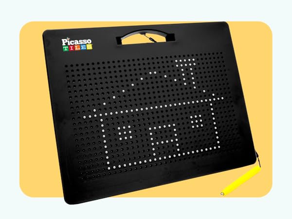 Amazon.com: PicassoTiles 2PK 4-in-1 Magnetic Drawing Board